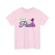 Girl Power Unisex Heavy Cotton Tee - Empowering Apparel for Feminists