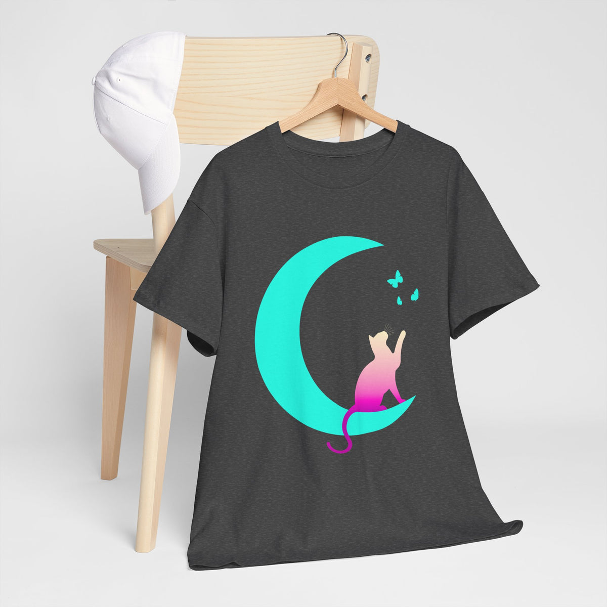 Cosmic Cat – Dreamy Space Graphic Tee