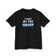 Funny Kids T-Shirt - 'I Made My Bro SMART' Tee