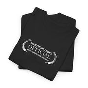 Official Everything Looks Unisex Heavy Cotton Tee - Casual Statement T-Shirt