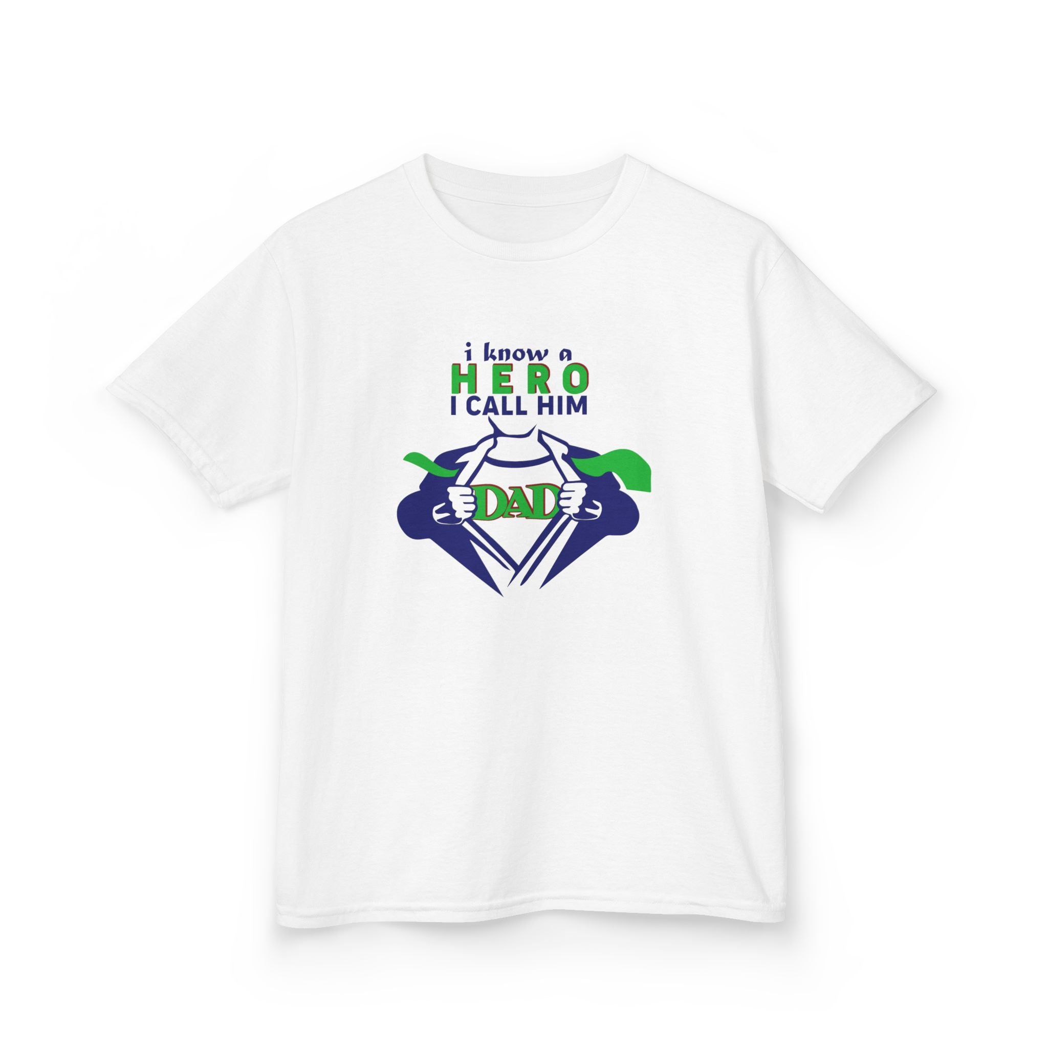 Kids Hero Dad Tee - Perfect for Father's Day & Everyday Adventures