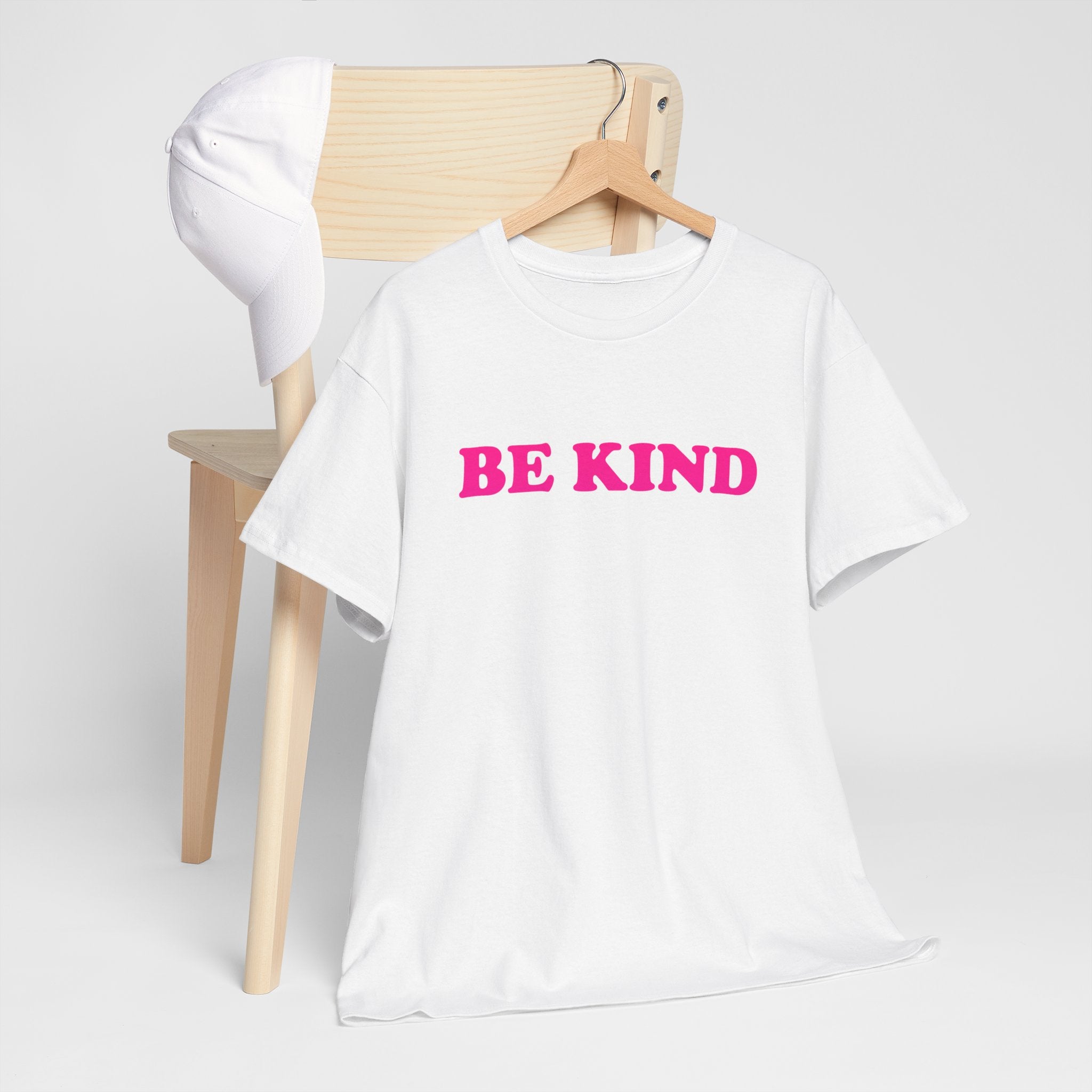 Be Kind Unisex Heavy Cotton Tee - Positive Vibes T-Shirt
