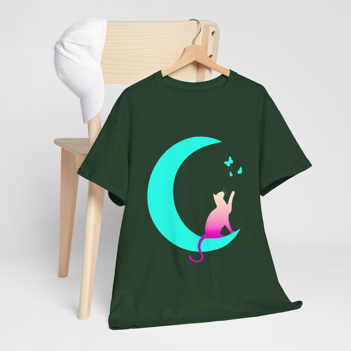 Cosmic Cat – Dreamy Space Graphic Tee