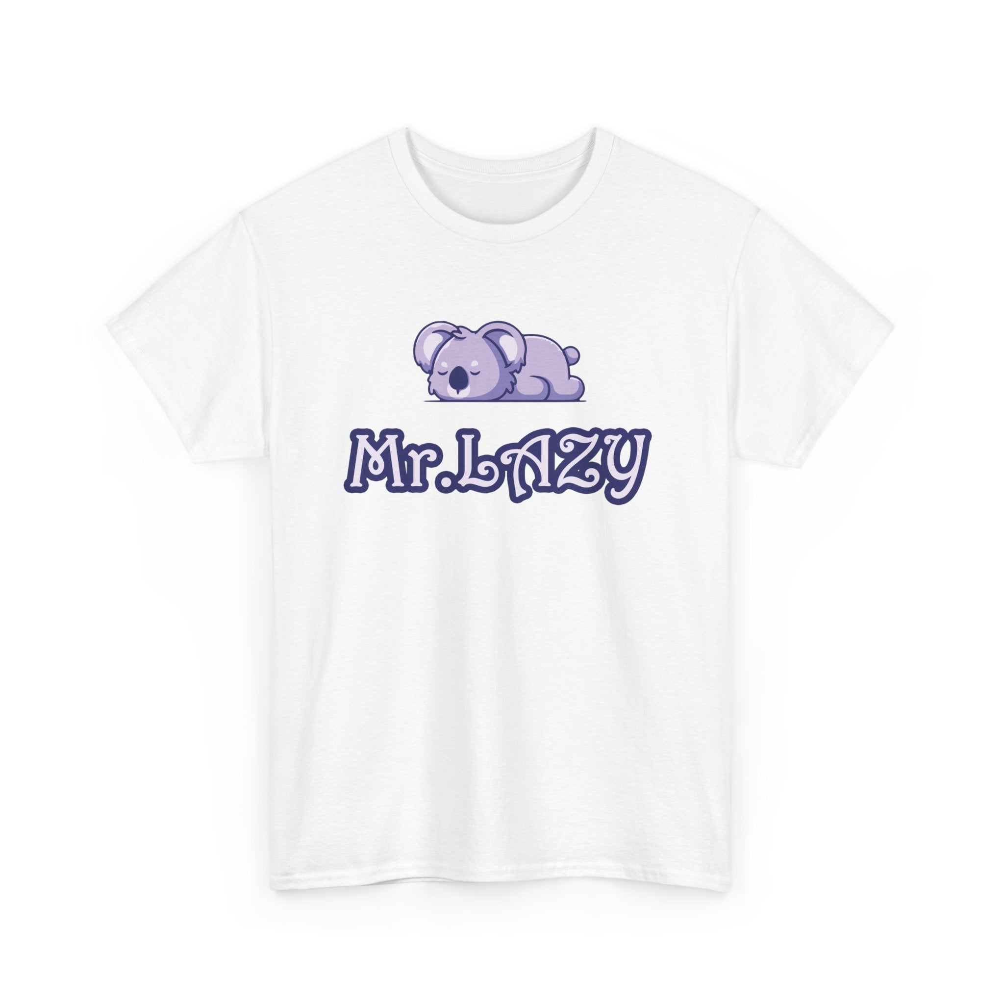 Mr. Lazy Unisex Heavy Cotton Tee - Chill Vibes T-Shirt