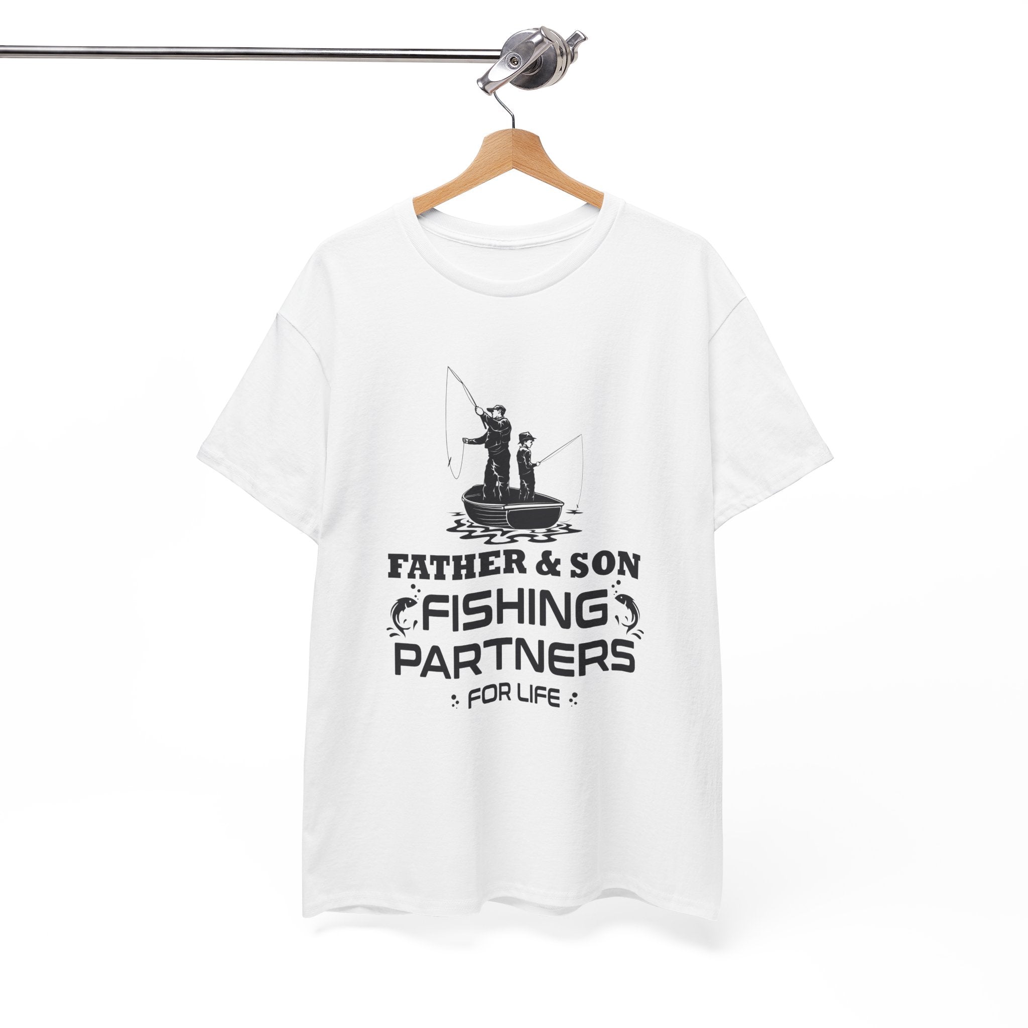 Fishing Partners Tee - Father & Son Bonding Shirt