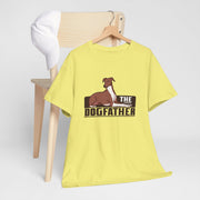 The Dogfather Unisex Heavy Cotton Tee - Perfect Gift for Dog Lovers
