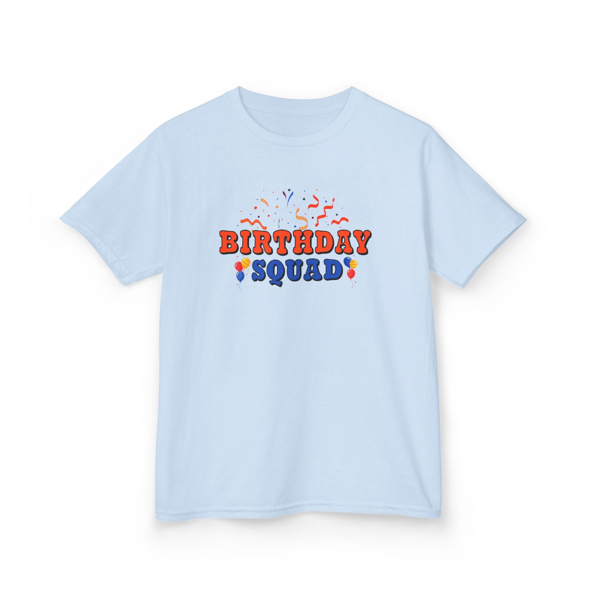 Kids Birthday Squad Tee - Celebrate with Fun and Festivity