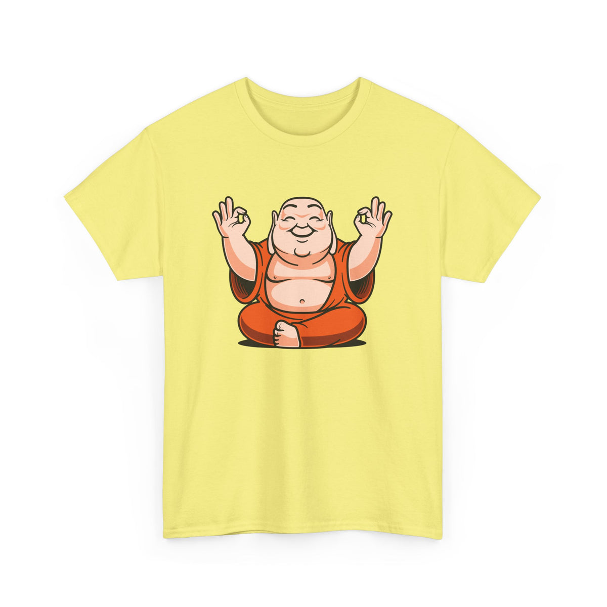 Zen Buddha Positivity – Mindful Graphic Tee