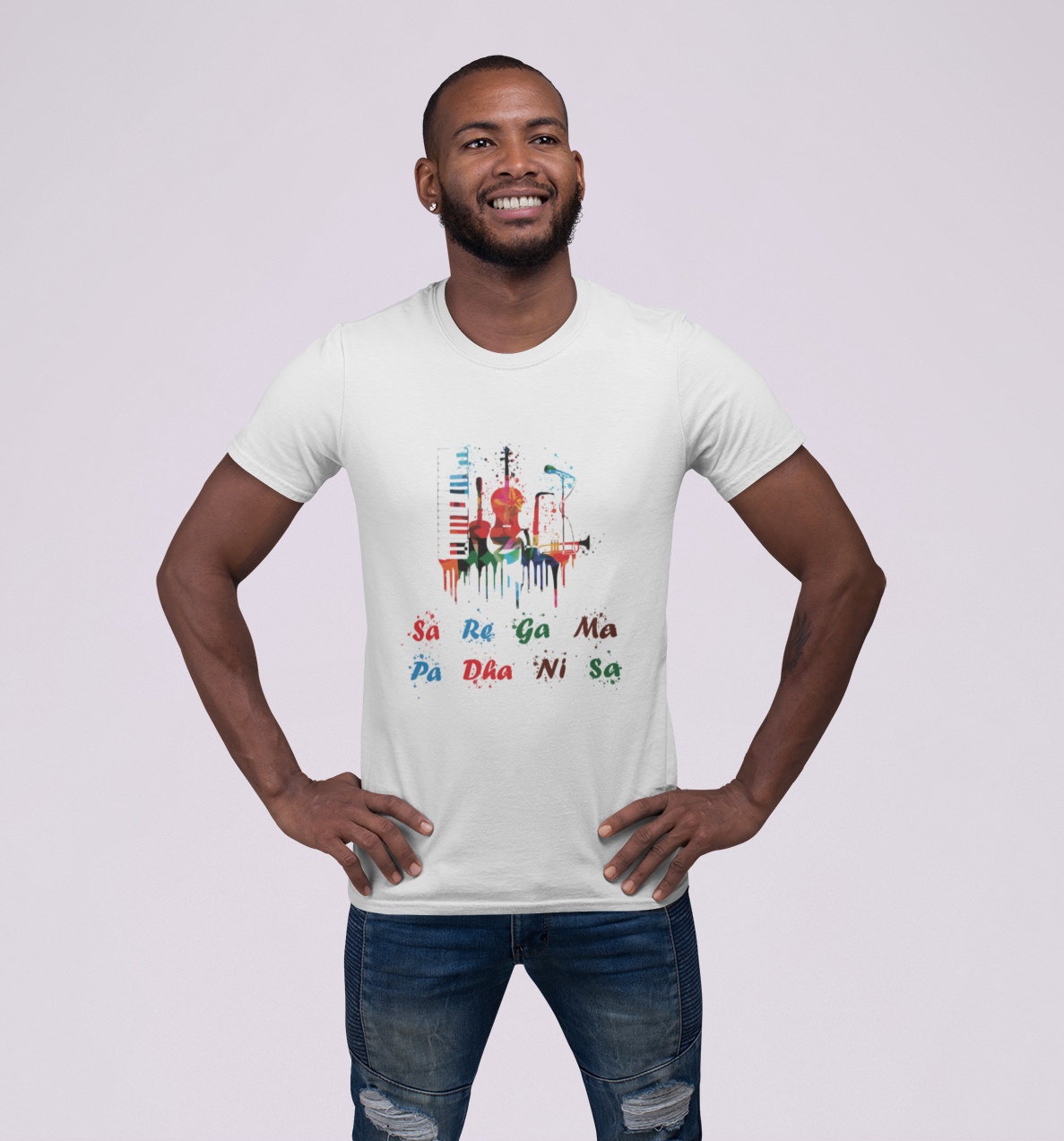 Sa Re Ga Ma Pa Dha Ni Sa Men's T-Shirt