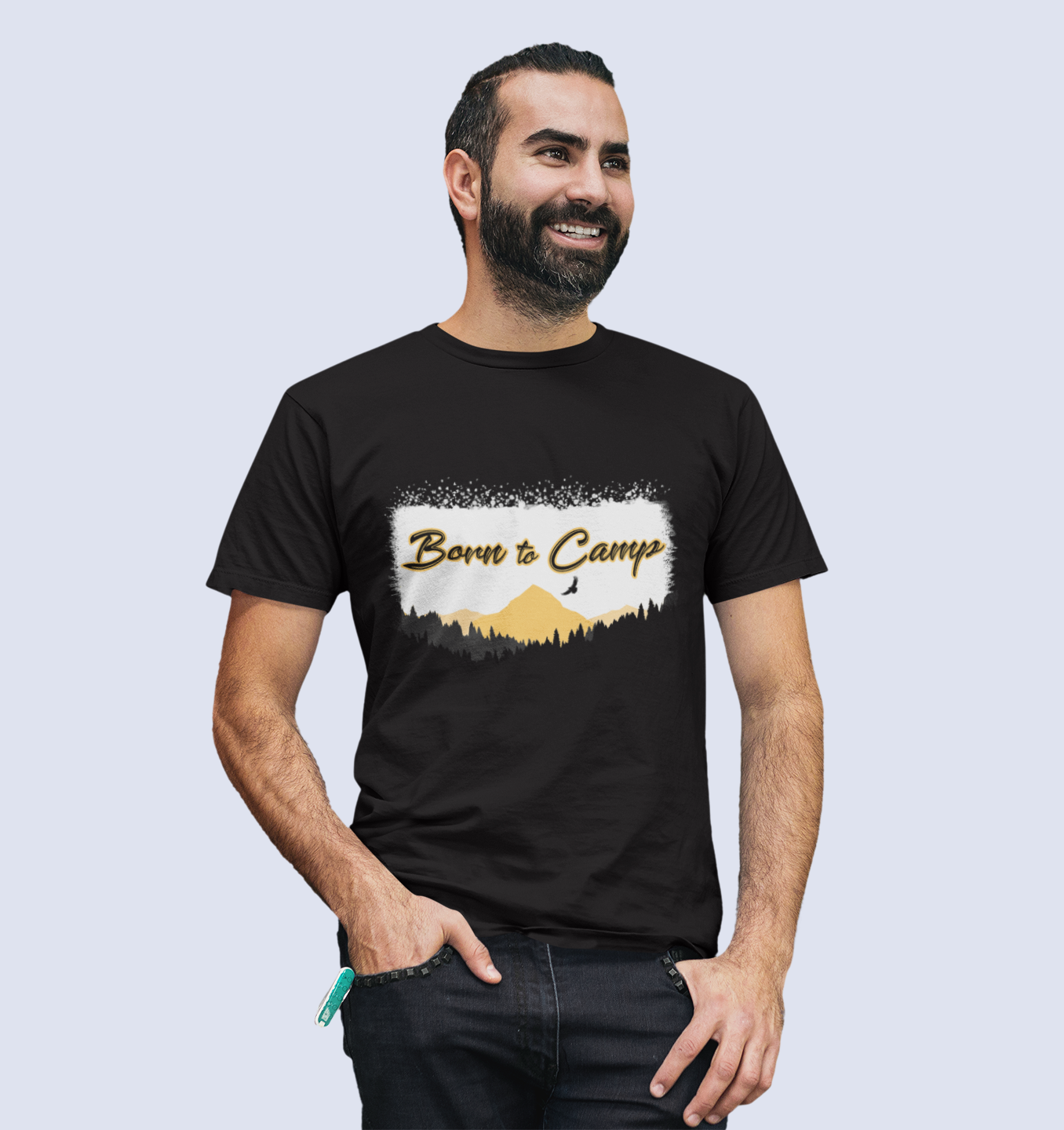 Born To Camp Men's T-Shirt