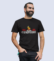 Scary Stories Good Friend Campfire Men's T-Shirt