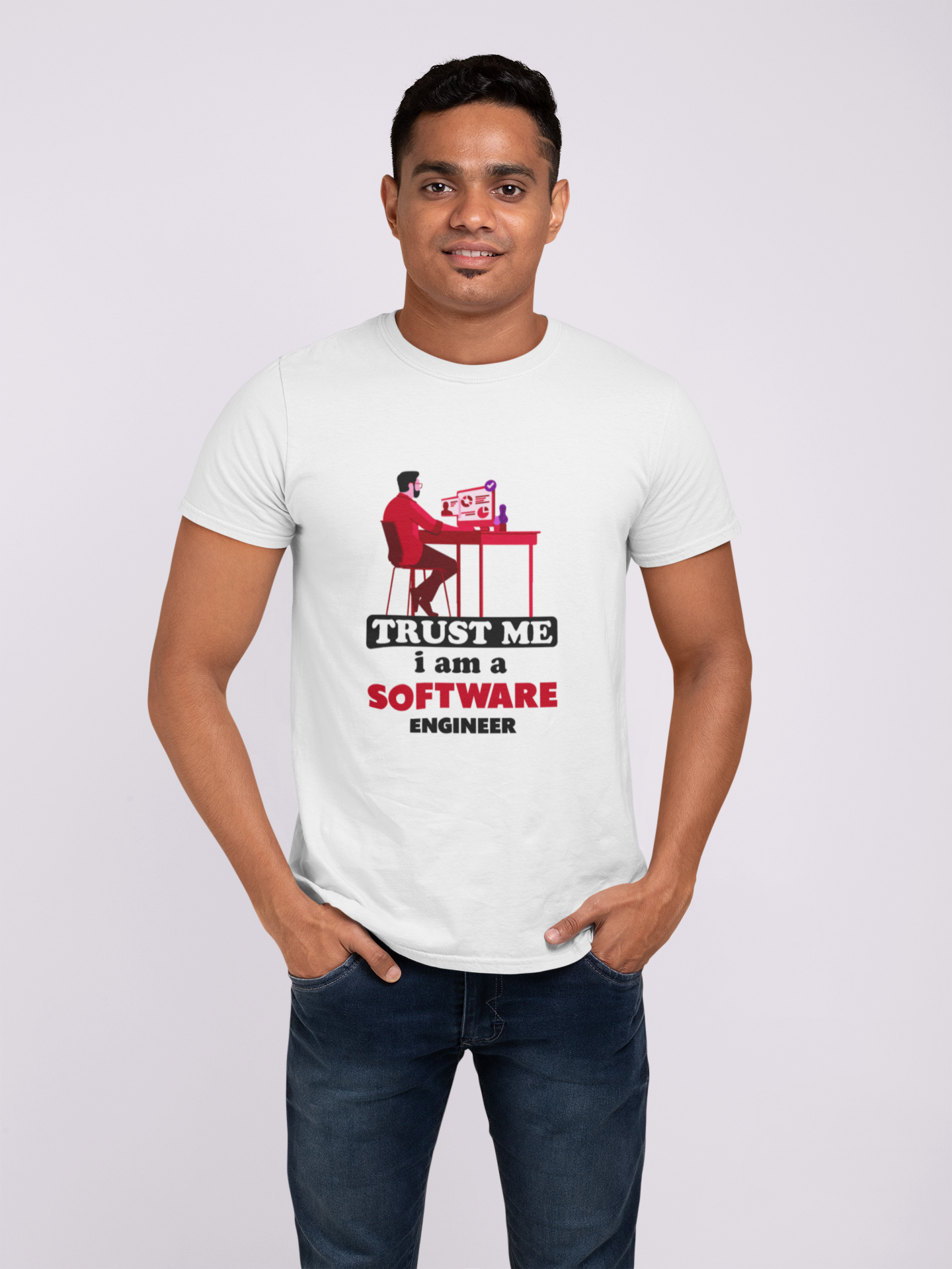 Trust Me I Am A Software Engineer Men's T-Shirt