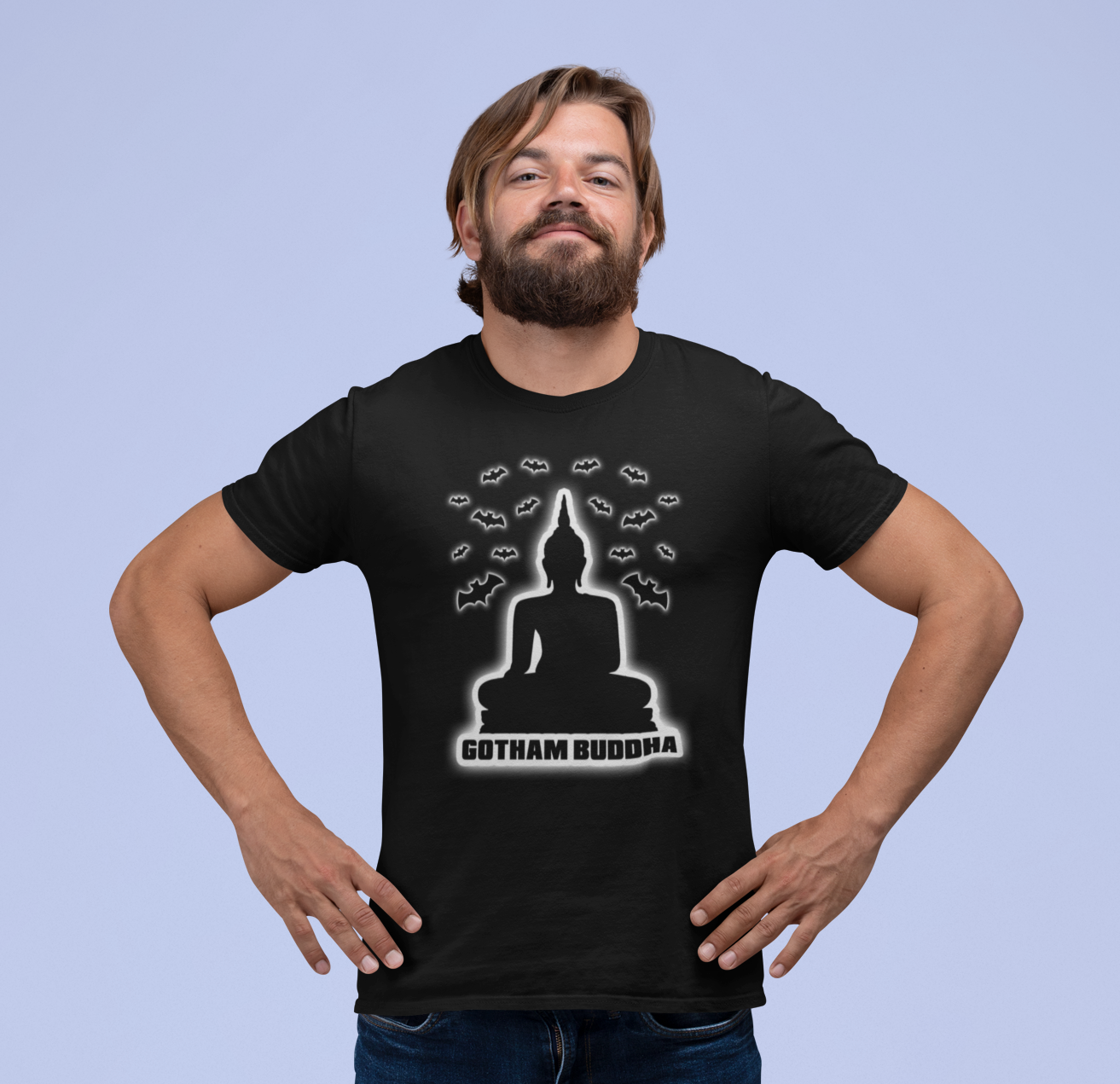 Gotham Buddha Men's T-Shirt