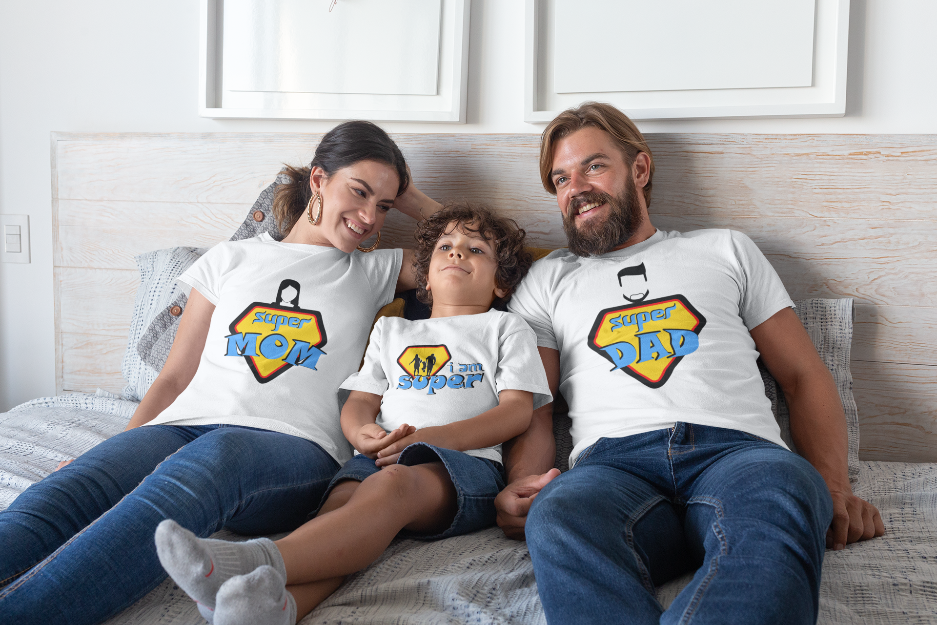 Super Mom, Super Dad, I Am Super T-Shirt