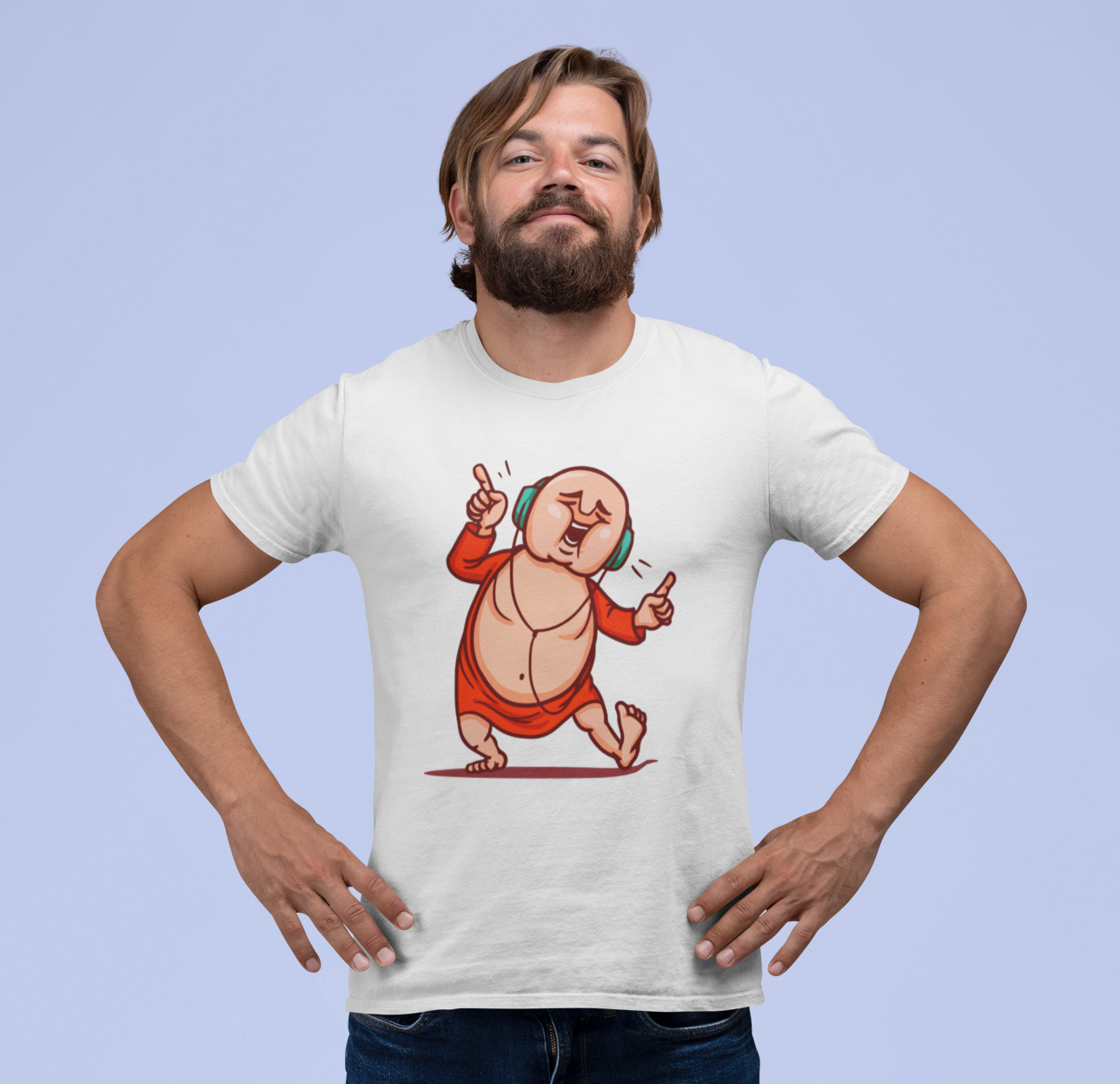 Dancing Buddha Men's T-Shirt