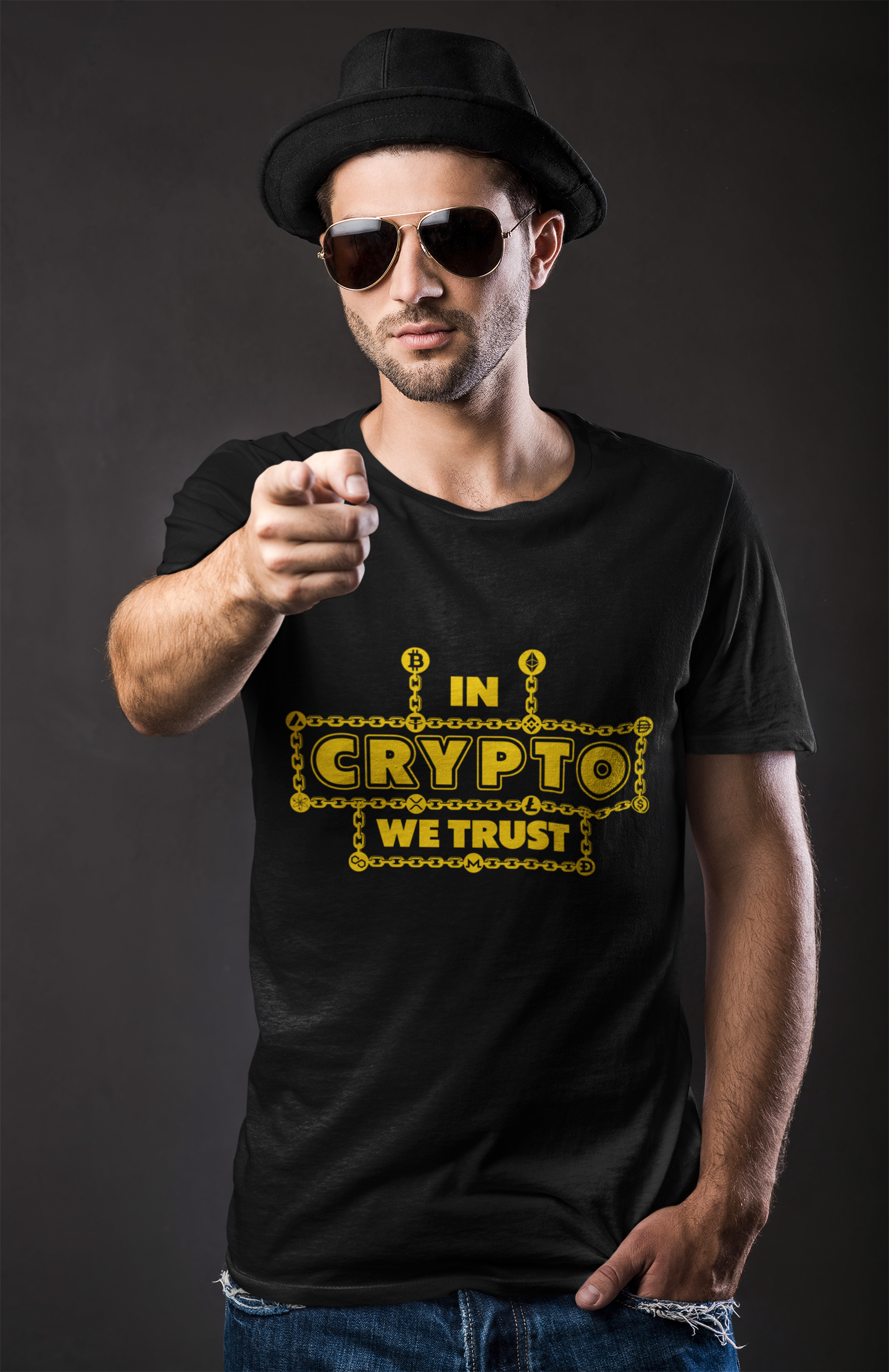 In Crypto We Trust Men's T-Shirt