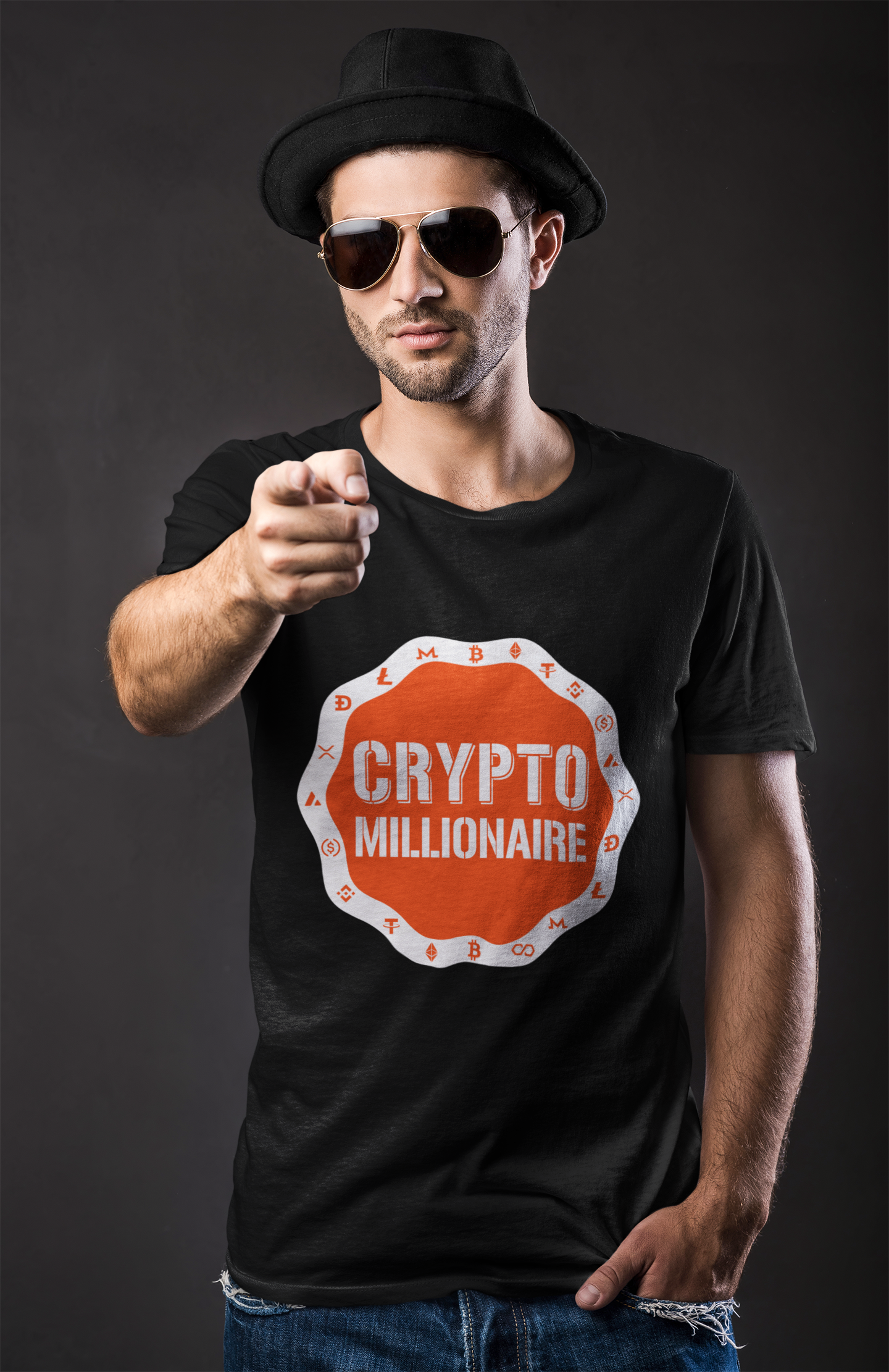 Crypto Millionaire Men's T-Shirt