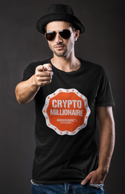 Crypto Millionaire Loading Men's T-Shirt