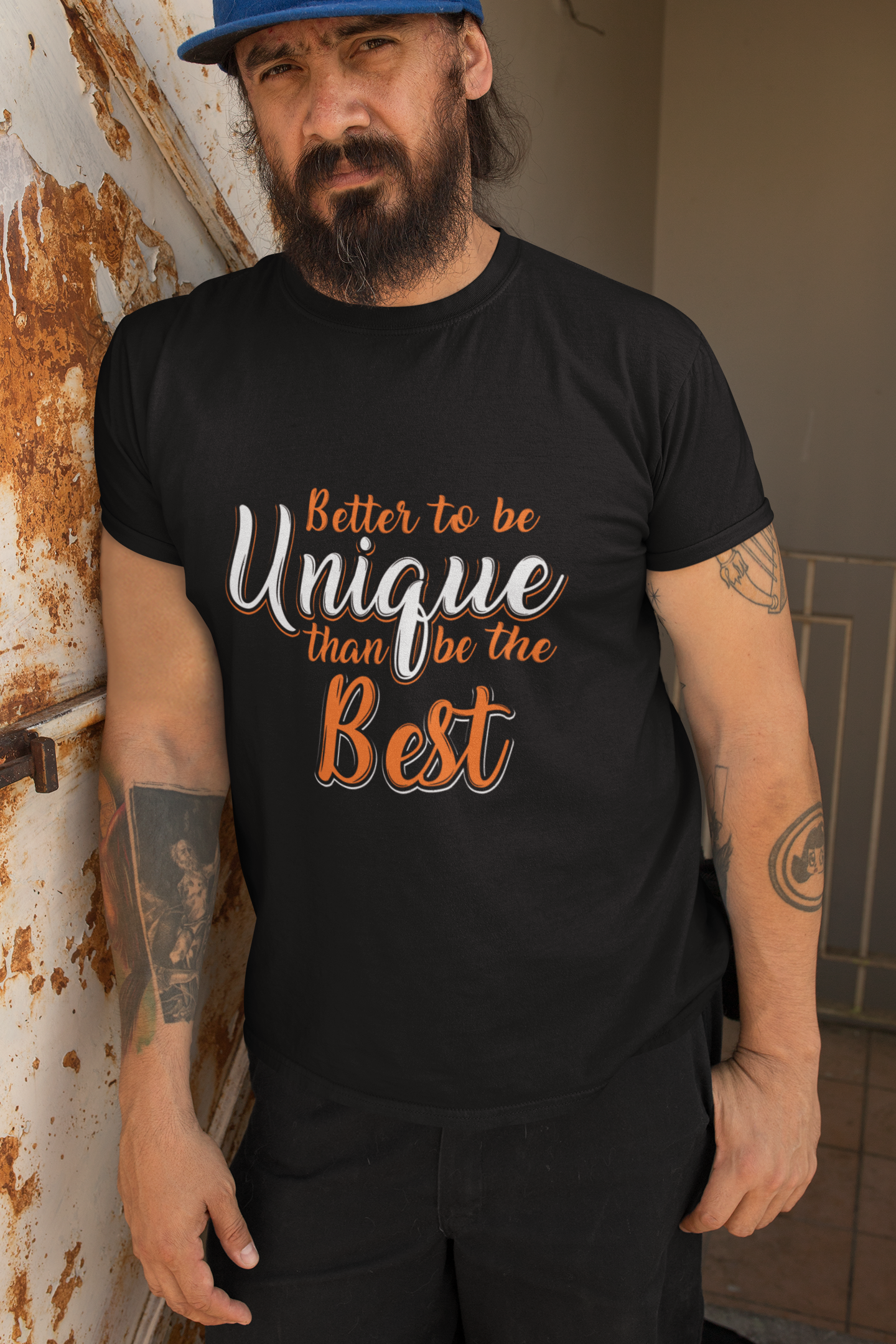 Better To Be Unique Than Be The Best - Men's T-Shirts