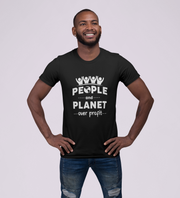 People And Planet Over Profit Men's T-Shirt