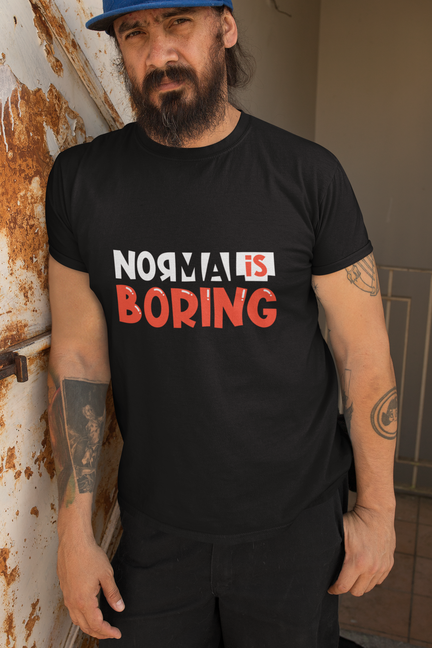 Normal Is Boring - Men's T-Shirts
