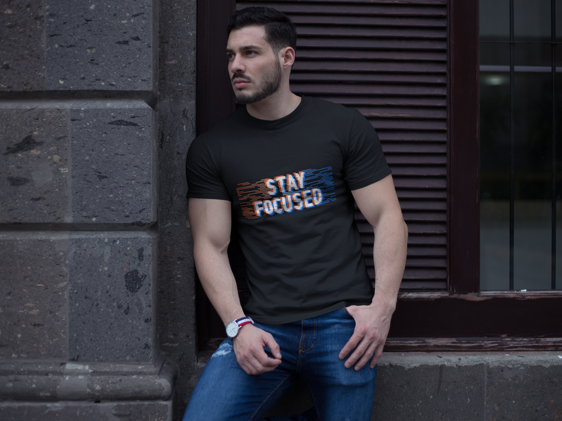 Stay Focused - Men's T-Shirts