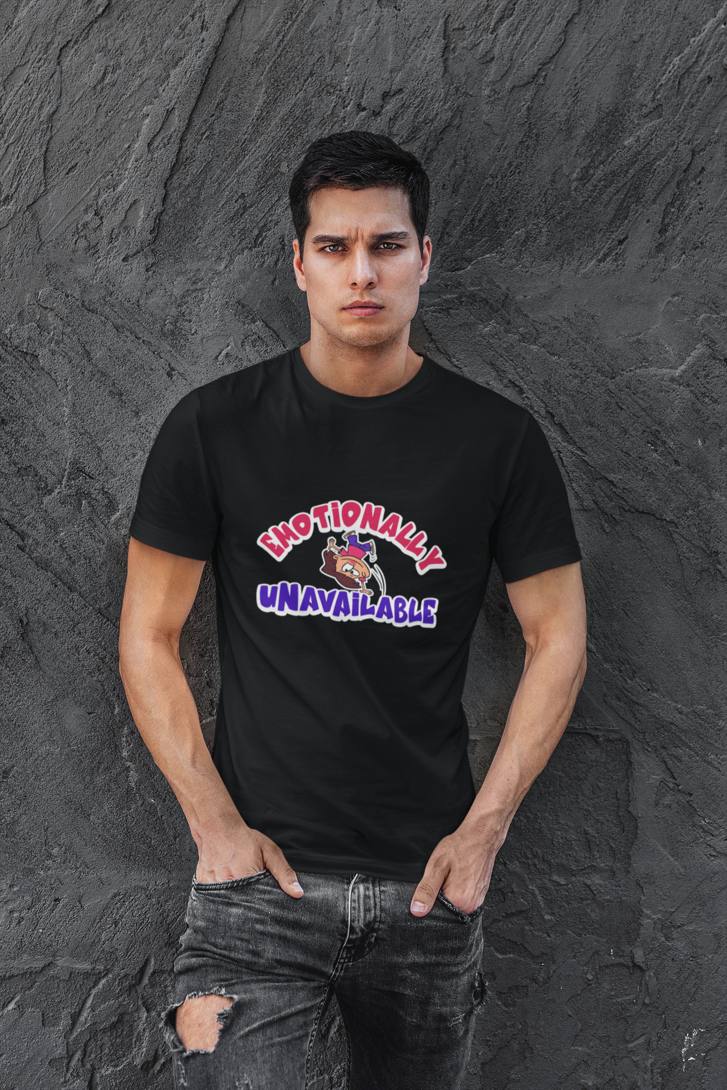Emotionally Unavailable  Men's T-Shirts