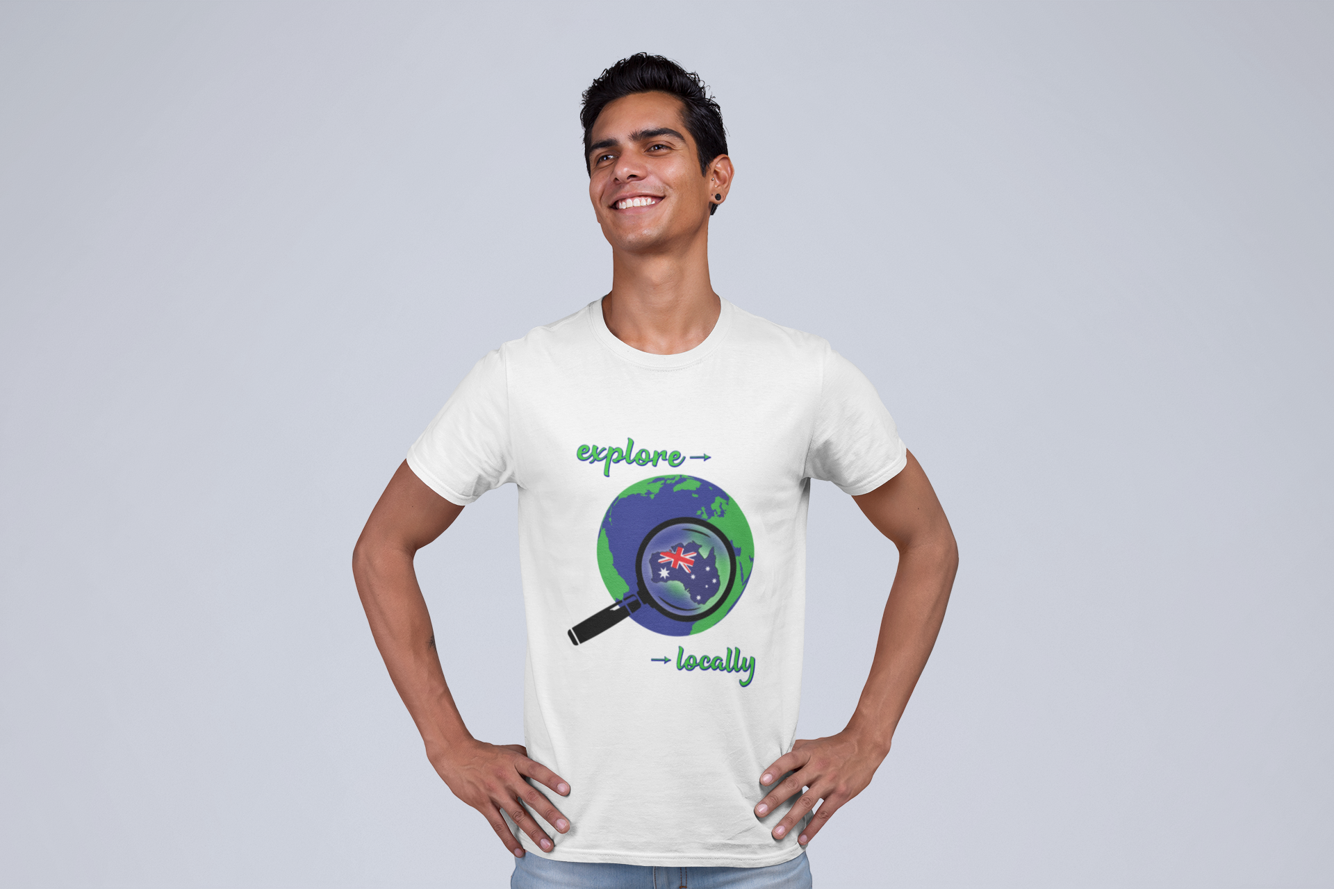 Explore Locally Men's T-Shirt