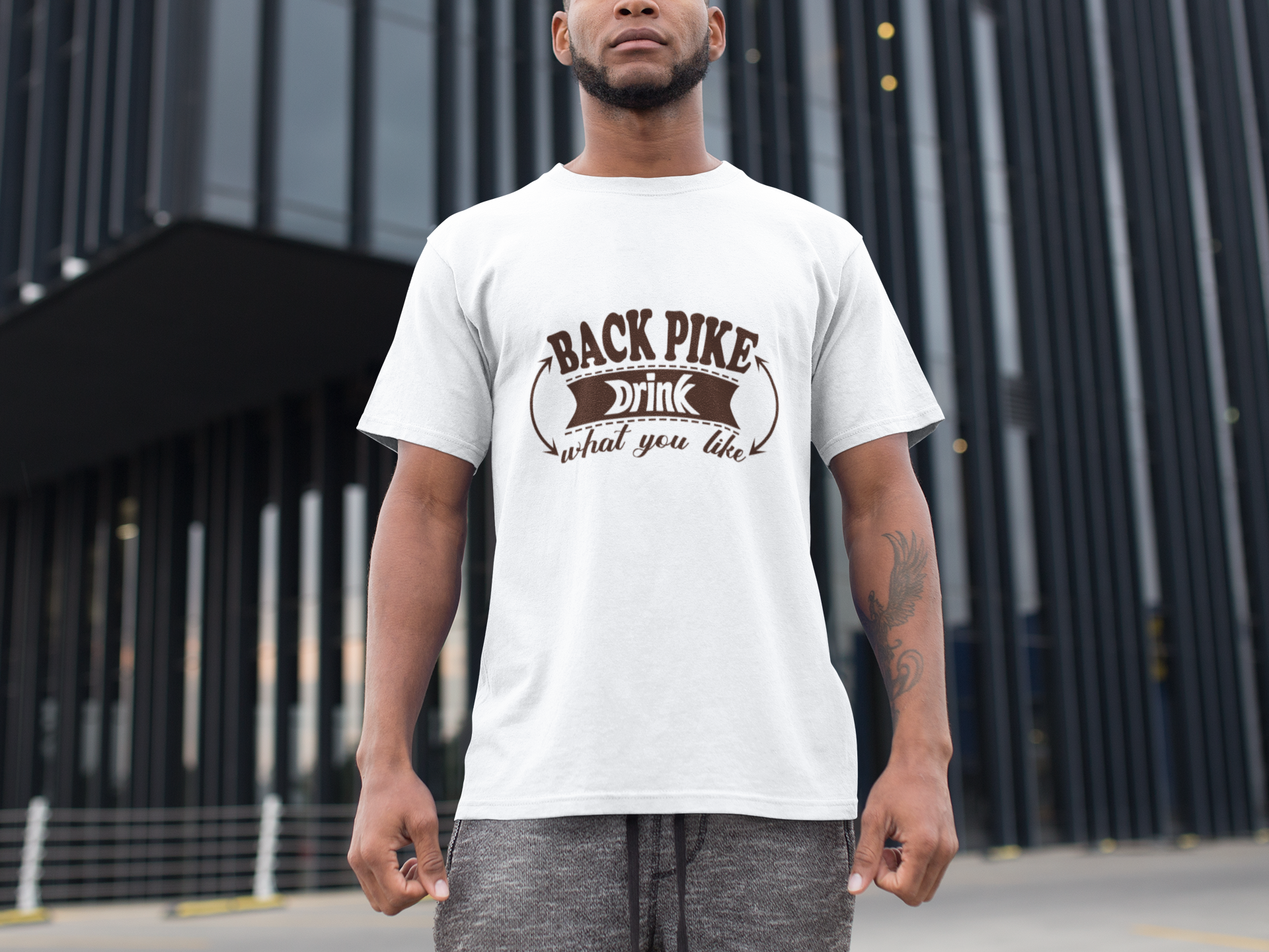 Back Pike Drink What You Like Men's T-Shirt