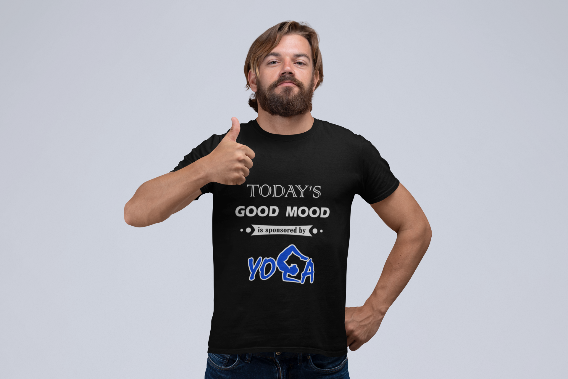 Today's Good Mood Is Sponsored By Yoga Men's T-Shirt