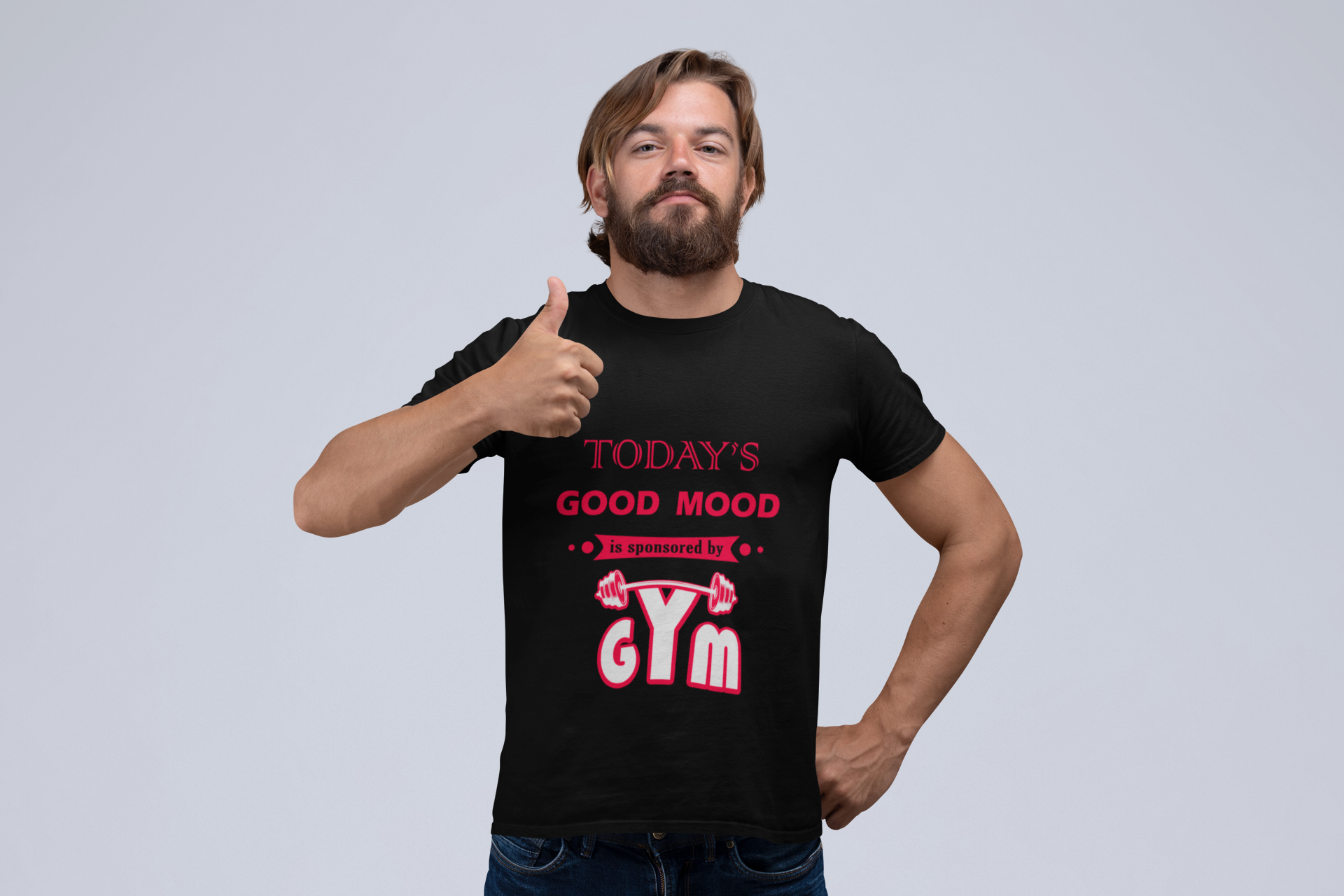 Today's Good Mood Is Sponsored By Gym Men's T-Shirt