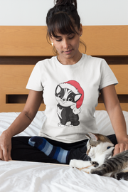 Christmas Cat Women's T-Shirt