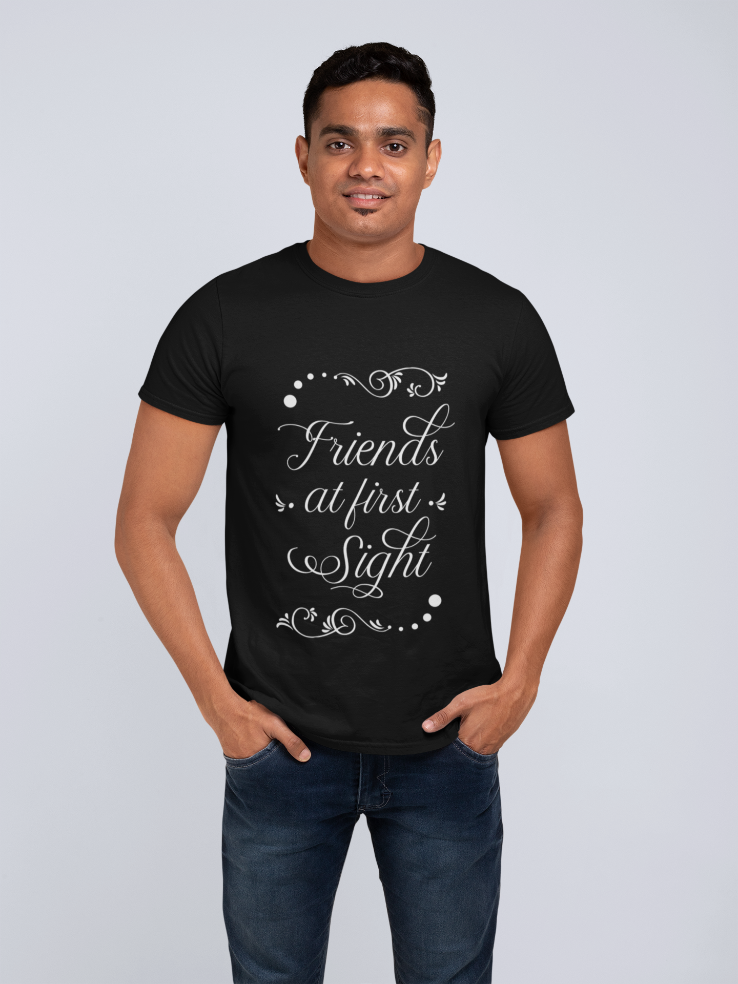 Friends At First Sight Men's T-Shirts
