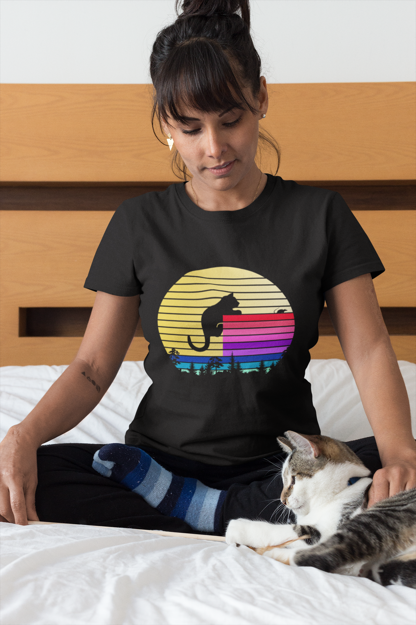 Retro Cat Women's T-Shirt
