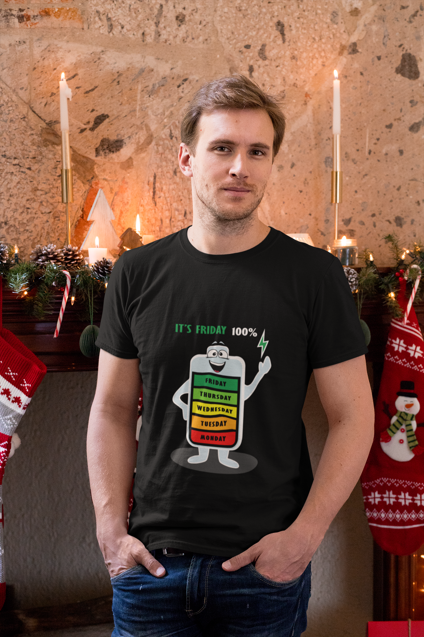 It's Friday 100% Men's T-Shirt