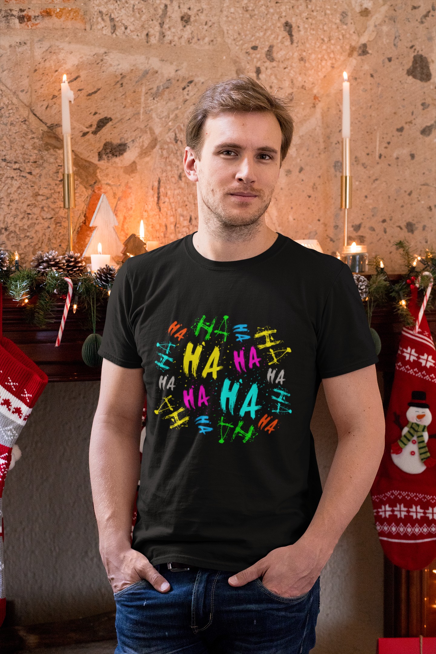 Ha Ha Ha Men's T-Shirt