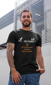No Internet Men's T-Shirt