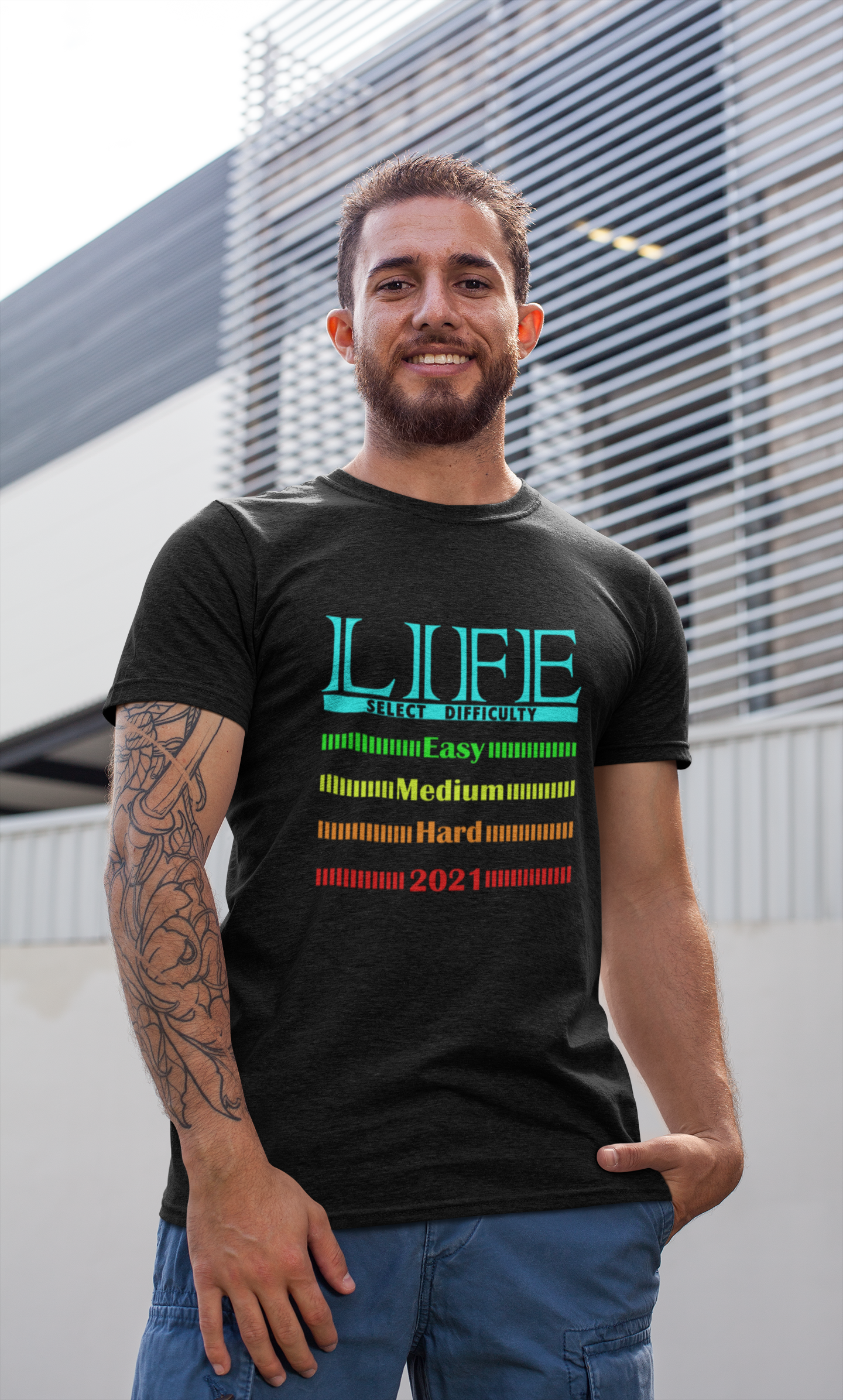 Life Select Difficulty Men's T-Shirt