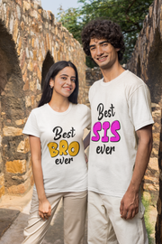 Best Bro Ever & Best Sis Ever T-Shirt
