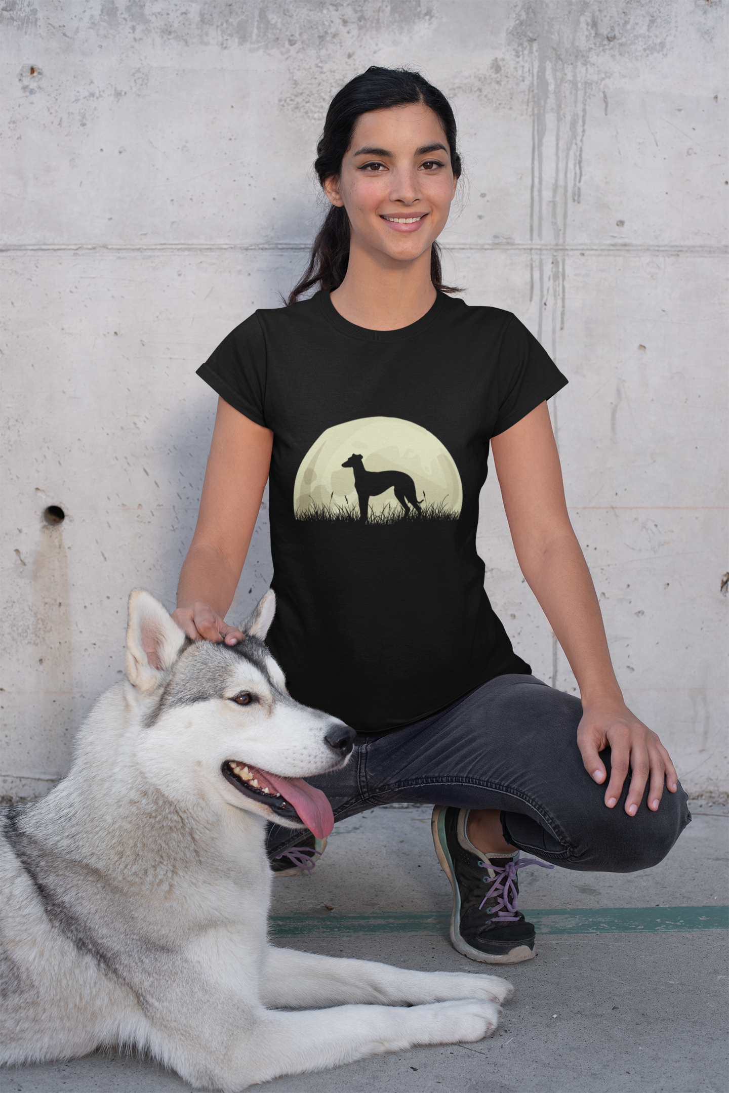 Moon Dog Women's T-Shirt