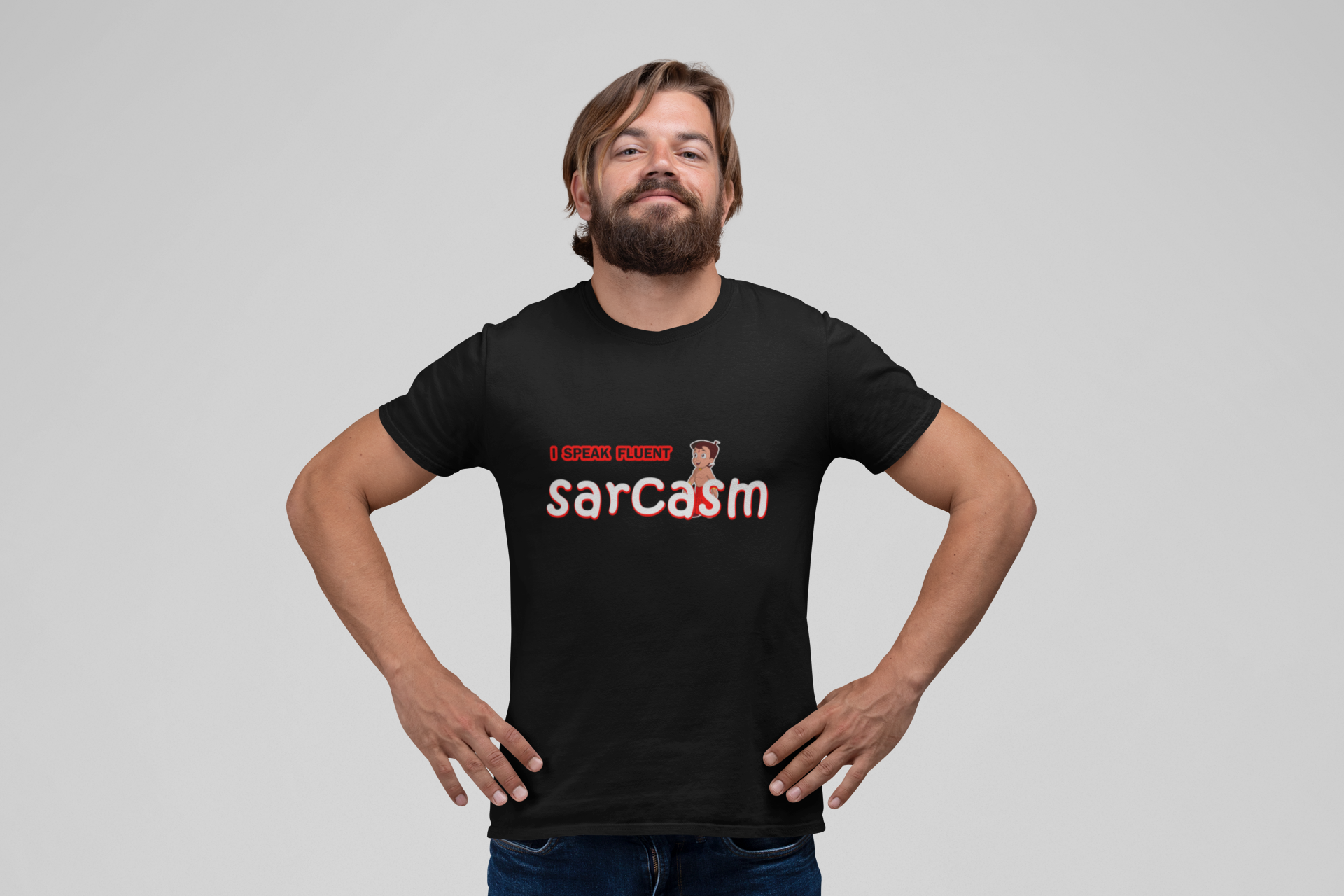 I Speak Fluent Sarcasm Men's T-Shirt