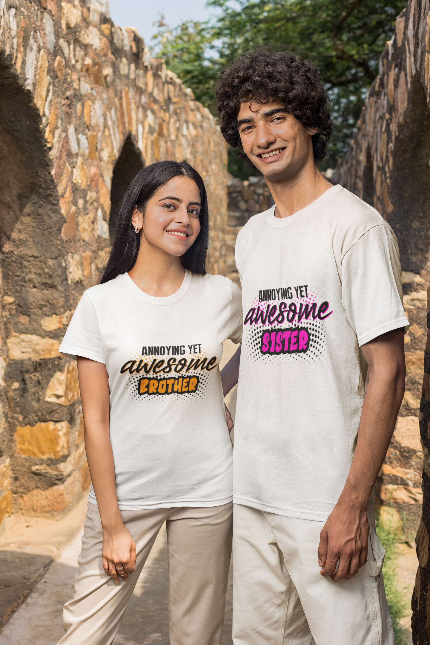 Annoying Yet Awesome Brother & Annoying Yet Awesome Sister T-Shirt