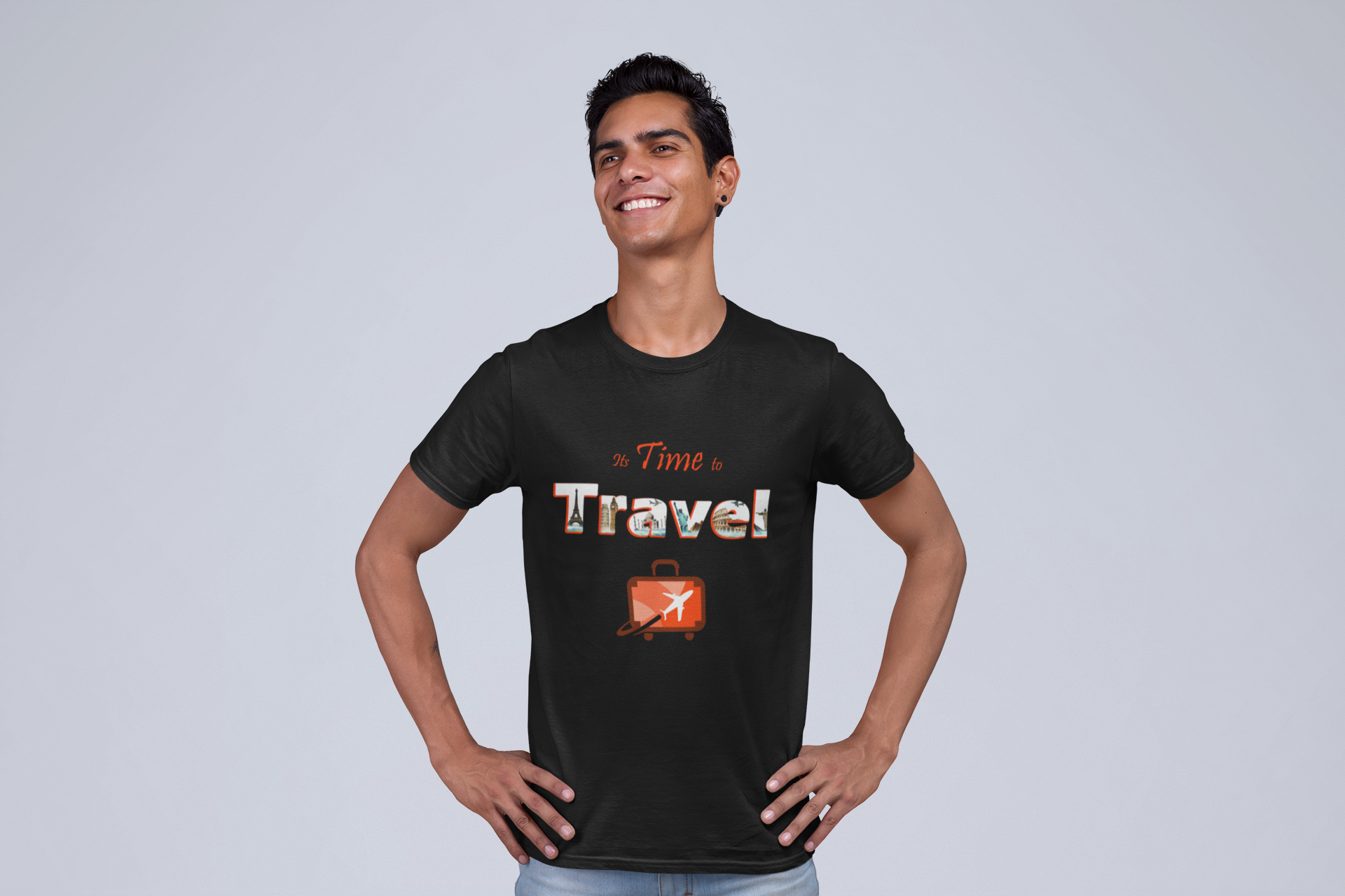 It's Time To Travel Men's T-Shirts