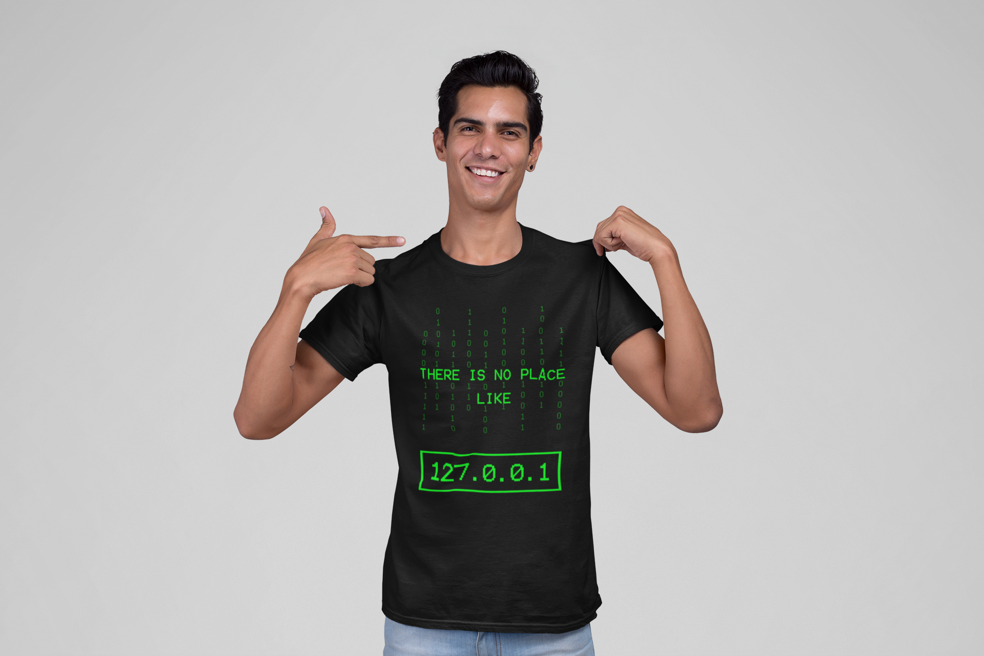 There Is No Place Like 127.0.0.1 Men's T-Shirt