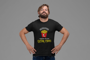 Exercise I Thought You Said Extra Fries  Men's T-Shirts