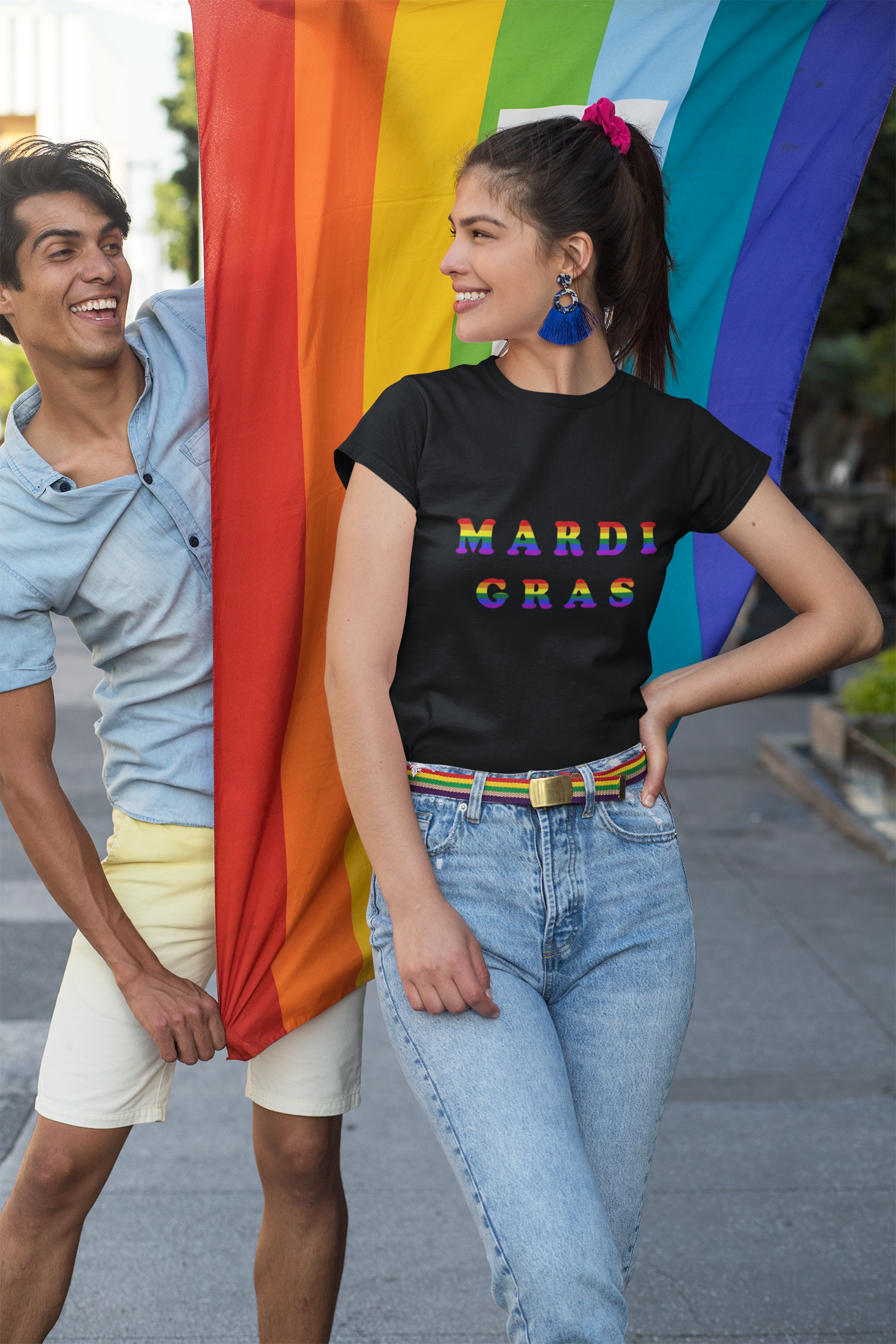 Mardi Gras - LGBT Women's T-Shirts