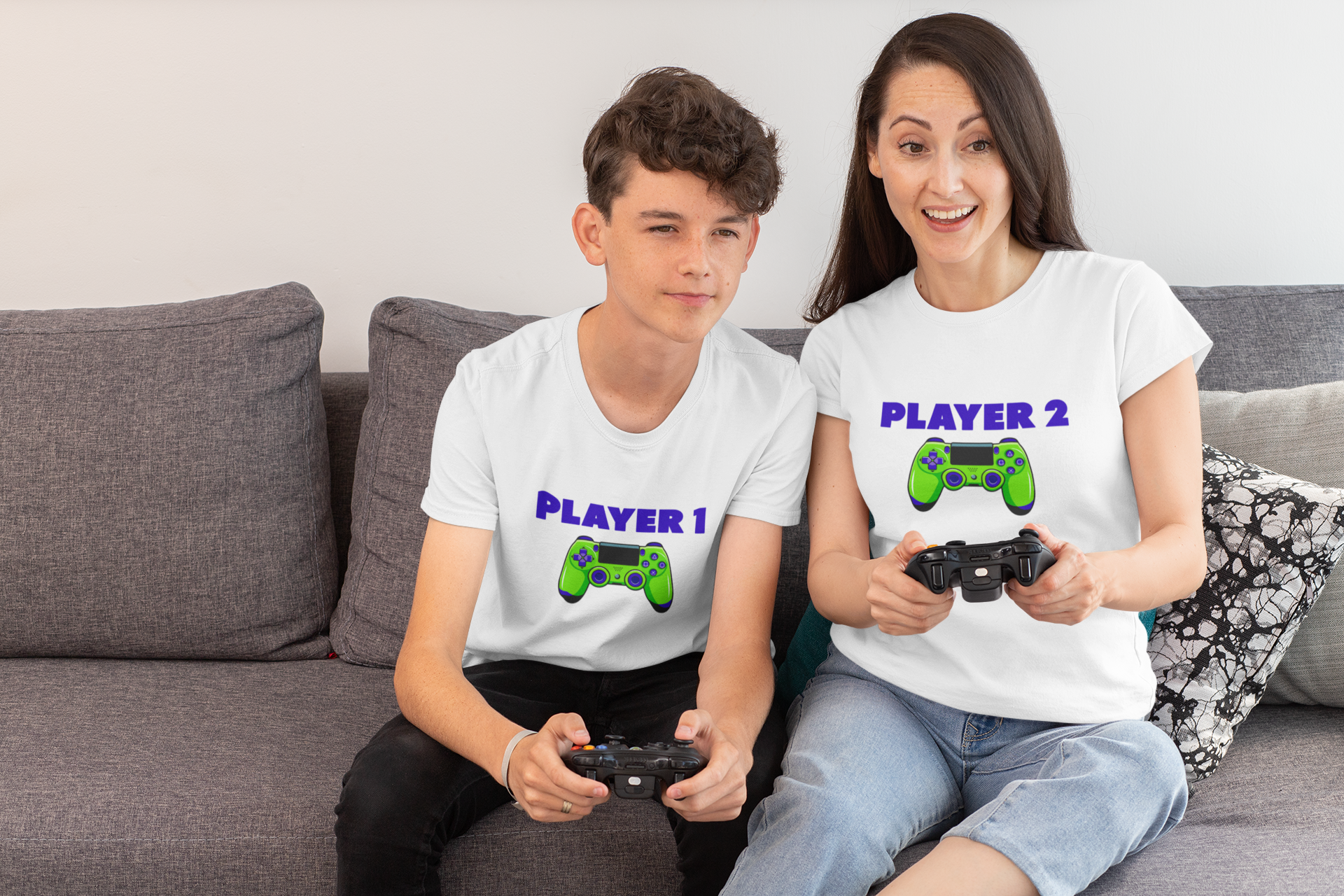 Player1 & Player 2 Women's T-Shirts