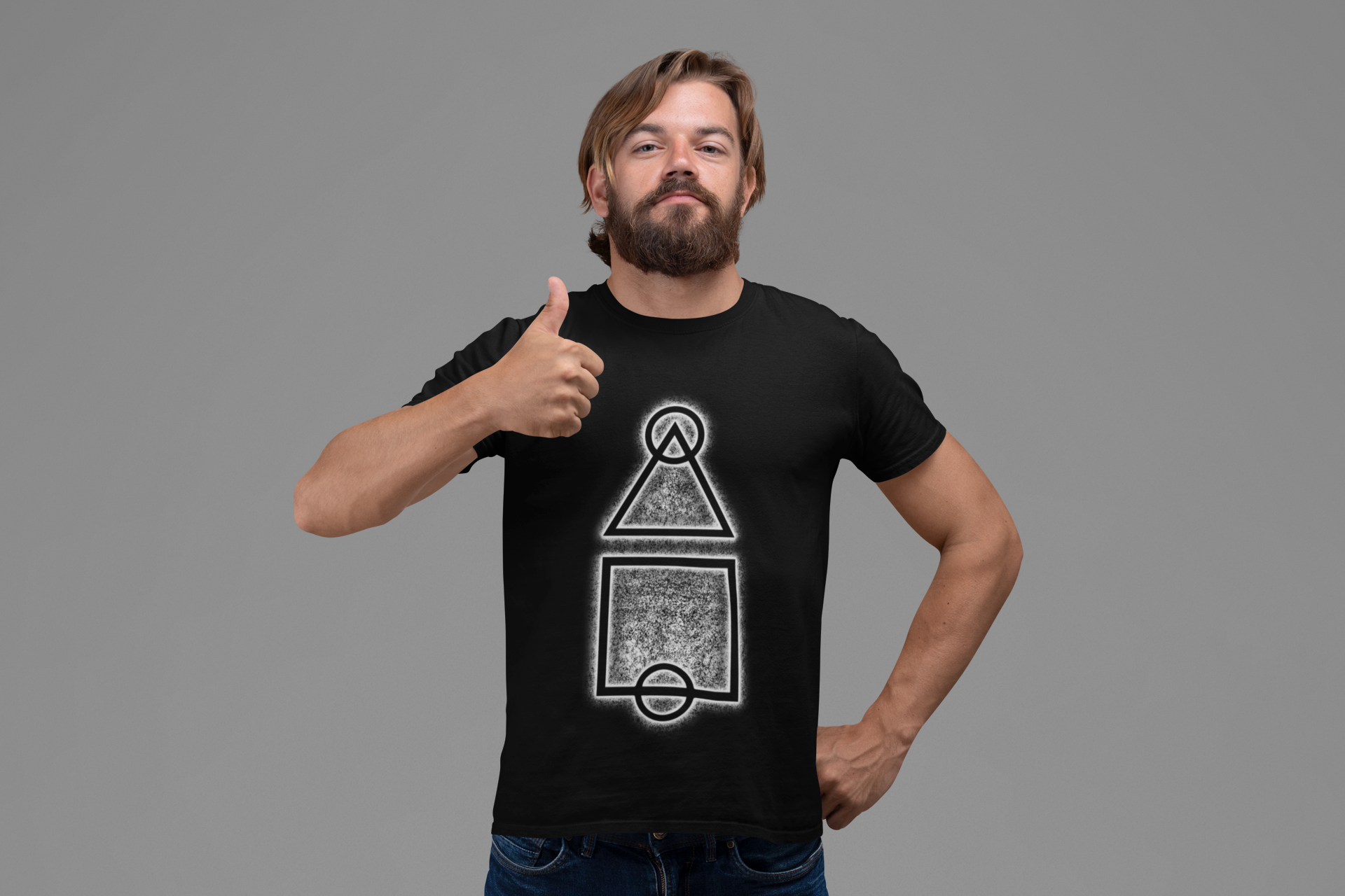 Squid Game Symbol Men's T-Shirt
