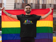 Happy Marti Gras - LGBT Men's T-Shirt