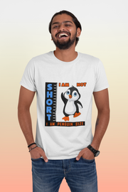I Am Not Short I Am Penguin Size Men's T-Shirt